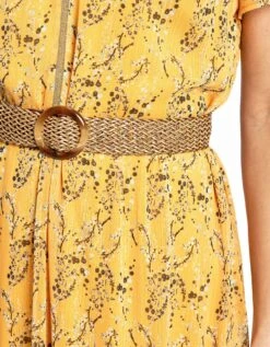 Robe Longue Jaune -Meilleur Vêtement Magasin image5 22ed0285098