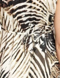 Robe Longue Verte Marron -Meilleur Vêtement Magasin image5 22ed0539057