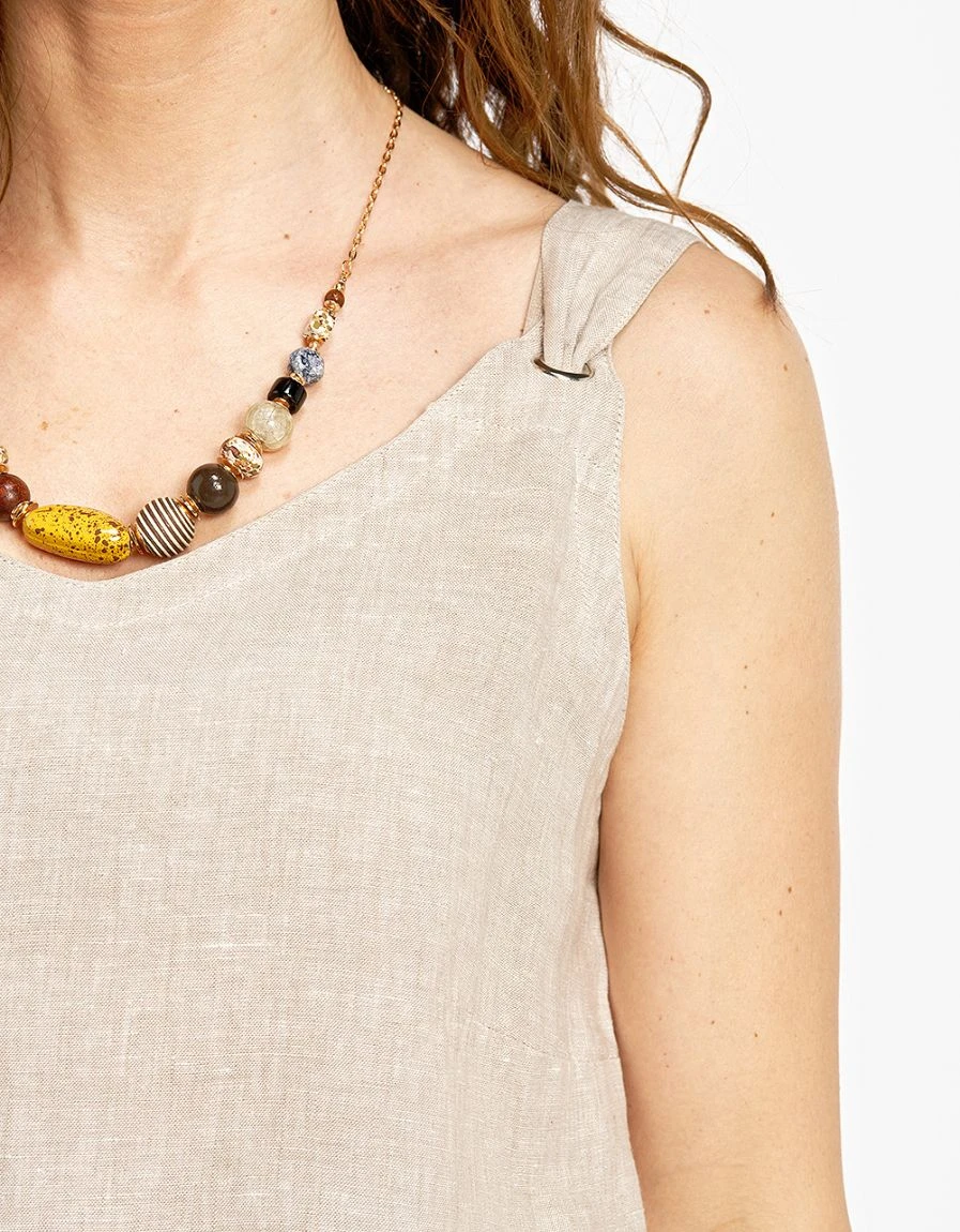 Top 100% Lin Beige 6 Top 100% Lin Beige – Image 4