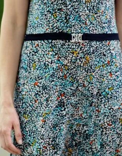 Robe Imprimé Bleu -Meilleur Vêtement Magasin image5 22ed0919086