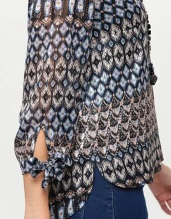 Blouse Voile Beige -Meilleur Vêtement Magasin image5 22hd2470005