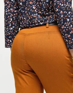 Jegging 7/8 Coton Ocre -Meilleur Vêtement Magasin image5 22hd2488098