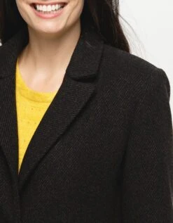 Manteau Laine Marron -Meilleur Vêtement Magasin image5 22hd2585022