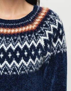 Pull Bleu Marine -Meilleur Vêtement Magasin image5 22hd2638021