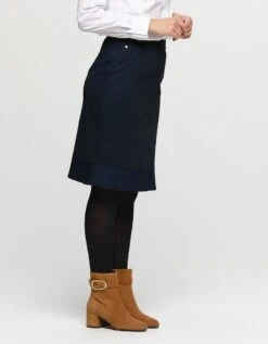 Jupe Chic Noir Bleu -Meilleur Vêtement Magasin image5 22hd2710254