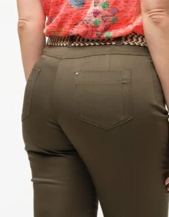 Corsaire Kaki Coton -Meilleur Vêtement Magasin image5 23ed4005057