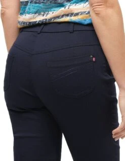 Pantalon Bleu Slim Coton -Meilleur Vêtement Magasin image5 23ed4101021