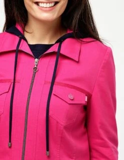 Veste Coton Fuchsia -Meilleur Vêtement Magasin image5 23ed4149077