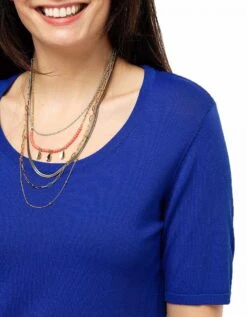 Pull Maille Bleu Roi -Meilleur Vêtement Magasin image5 23ed4232086