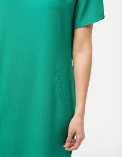 Robe Chic Crêpe Vert -Meilleur Vêtement Magasin image5 23ed4581050