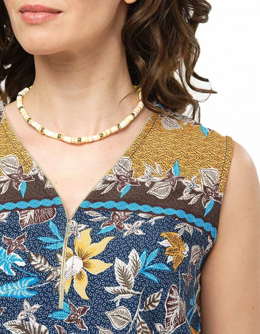 Top Motifs Floraux Bleu 7 Top Motifs Floraux Bleu – Image 5