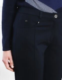 Pantalon Droit Marine -Meilleur Vêtement Magasin image6 18ha4540021