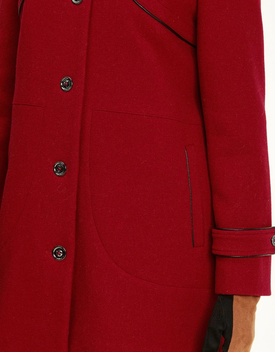 Manteau Laine Rouge 8 Manteau Laine Rouge – Image 6