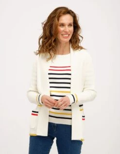 Gilet Long Blanc -Meilleur Vêtement Magasin image6 22ed0044060