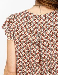 Top Imprimé Rouge -Meilleur Vêtement Magasin image6 22ed0129010