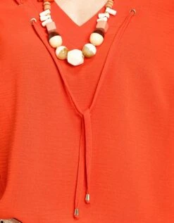 Débardeur Chic Orange -Meilleur Vêtement Magasin image6 22ed0211040