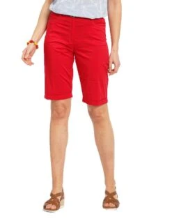 Bermuda Rouge Stretch -Meilleur Vêtement Magasin image6 22ed0405010