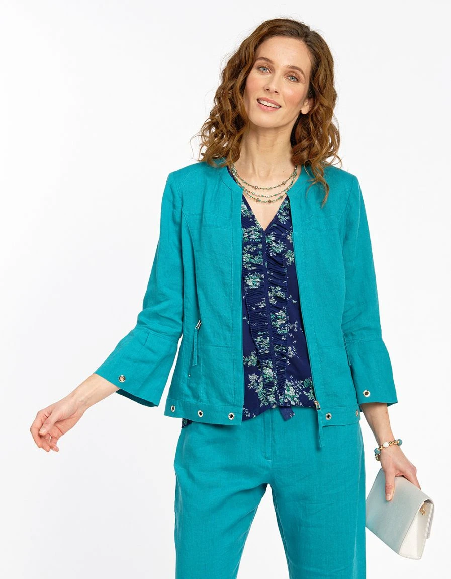 Veste Tendance 100% Lin 7 Veste Tendance 100% Lin – Image 5