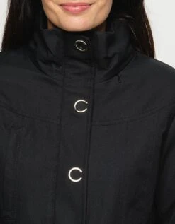 Parka Noire -Meilleur Vêtement Magasin image6 22hd2237020