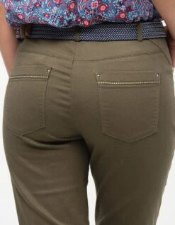 Jean Slim Vert Kaki Coton -Meilleur Vêtement Magasin image6 23ed4190057