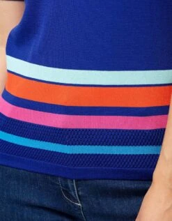 Pull Maille Bleu Roi -Meilleur Vêtement Magasin image6 23ed4232086