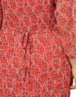 Robe Rouge Fin Plissé 13 Robe Rouge Fin Plissé -Meilleur Vêtement Magasin image6 23ed4652010