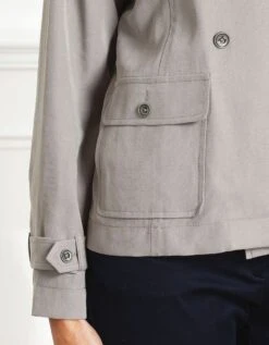 Veste Trench Beige -Meilleur Vêtement Magasin image7 19eb0116062