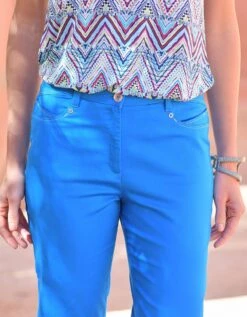 Pantacourt Ville Bleu -Meilleur Vêtement Magasin image7 19eb0461080