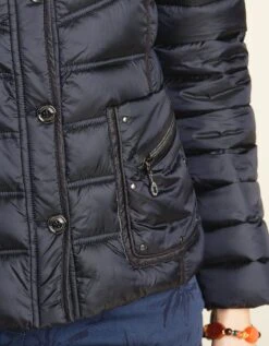 Doudoune Courte Bleue -Meilleur Vêtement Magasin image7 20hc0197021