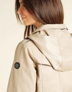 Trench Mi-long Beige -Meilleur Vêtement Magasin image7 20hc0597066