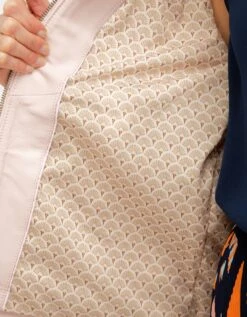 Veste 100% Cuir Rose Pale -Meilleur Vêtement Magasin image7 22ed0864074