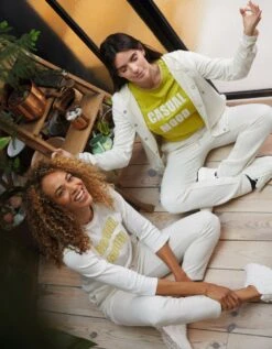 Pantalon Jogging écru -Meilleur Vêtement Magasin image7 22hd2091060