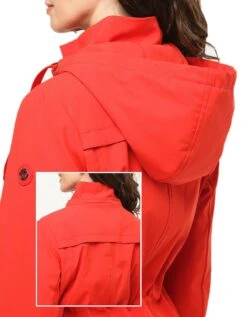 Parka Courte Rouge -Meilleur Vêtement Magasin image7 23ed4045010