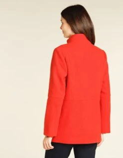 Manteau Laine Orange -Meilleur Vêtement Magasin image8 20hc0575040