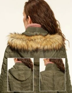 Doudoune Longue Kaki -Meilleur Vêtement Magasin image8 21hc4675057