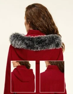 Manteau Laine Rouge 17 Manteau Laine Rouge -Meilleur Vêtement Magasin image8 21hc4693010