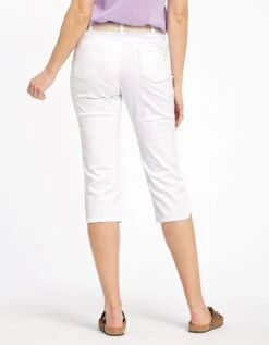 Corsaire Blanc Stretch -Meilleur Vêtement Magasin image8 22ed0419015