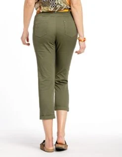 Pantacourt Stretch Kaki -Meilleur Vêtement Magasin image8 22ed0440057