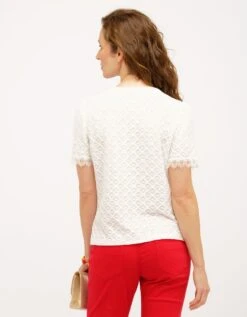 T-shirt Habillé écru -Meilleur Vêtement Magasin image8 22ed0813060