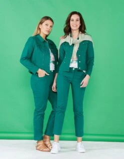 Jean Slim Coton Vert -Meilleur Vêtement Magasin image8 23ed4732050